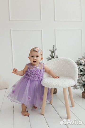 Пышное платье на годик