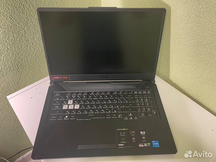 Ноутбук asus TUF Gaming F17 FX706HF Intel i5 оп 16