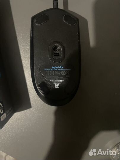 Мышь logitech g102