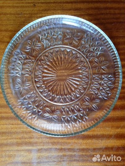 Тарелка стеклянная нсз 60К, Д 24,6мм