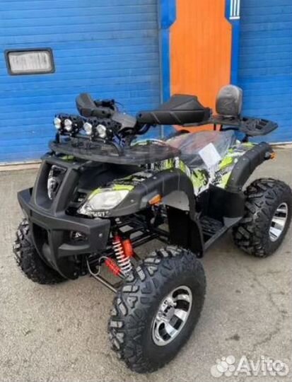 Квадроцикл Grizzly 250cc желто-черный