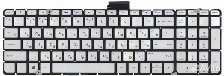 Клавиатура HP Pavilion 15-cs0004ur 4GP05EA серебри