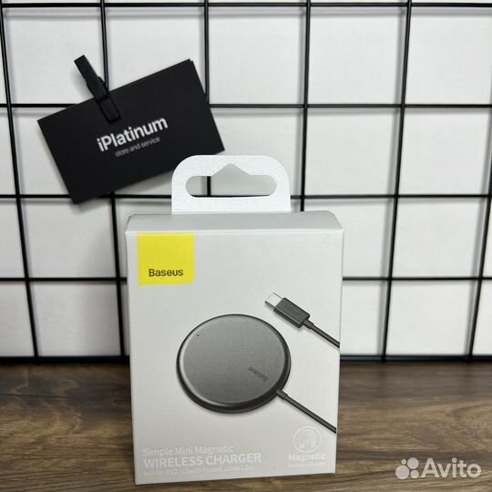 Беспроводное Зарядное Устройство Baseus Black 15W