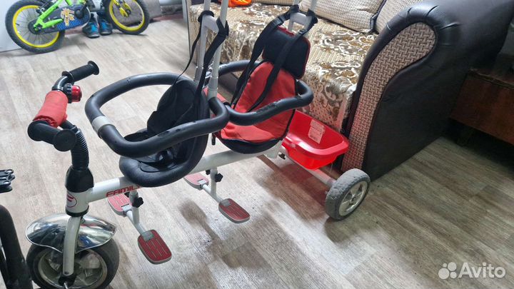 Велосипед для двойни или погодок