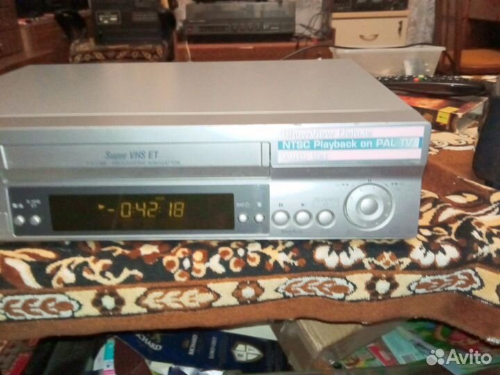 Видеомагнитофон jvc HR s6950 EU