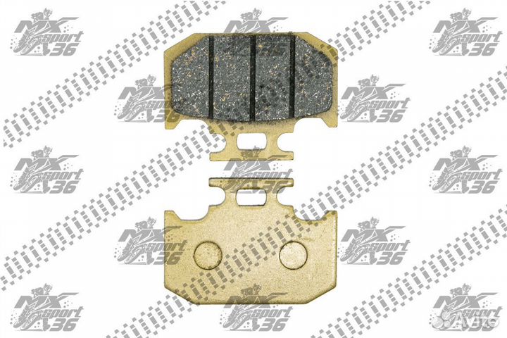 Колодки тормозные задние для мотоциклов BSE