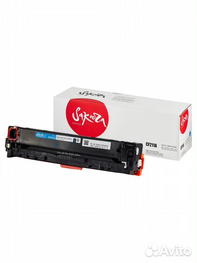 Картридж CF211A для HP, sakura