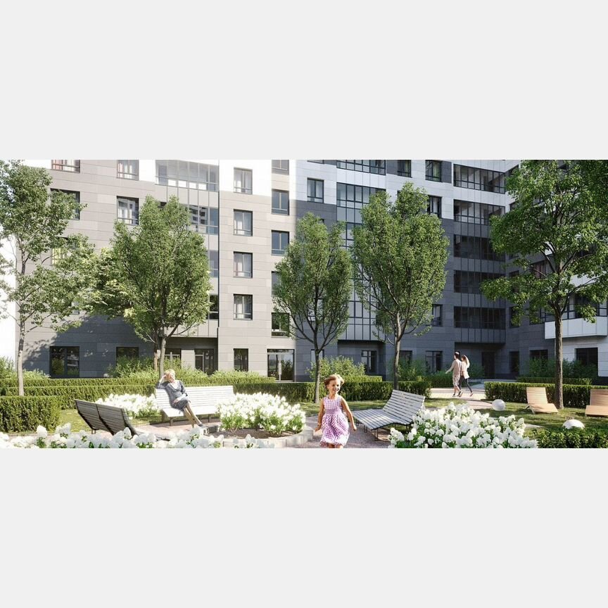 2-к. квартира, 60,3 м², 21/24 эт.