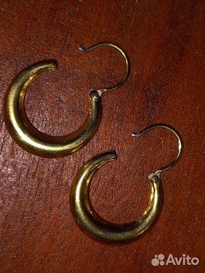Серьги калачи