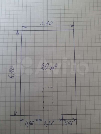 Гараж, 20 м²
