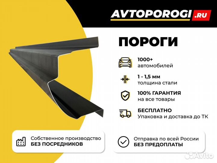 Ремонтные пороги Ford Focus 2 Седан