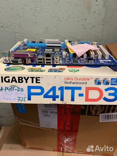 Материнские платы Socket 775