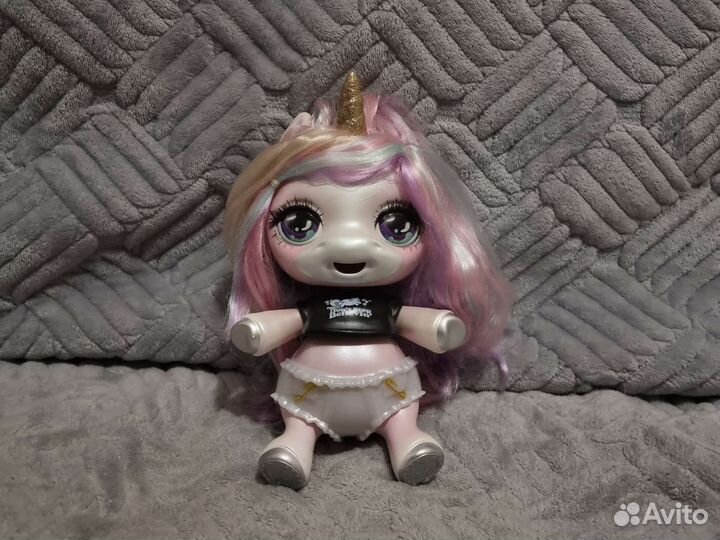 Кукла единорога с волосами