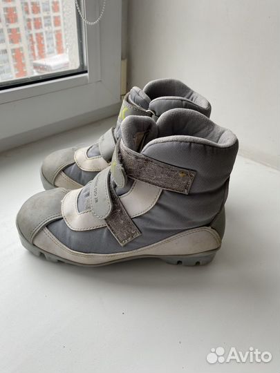 Лыжные ботинки детские inovik размер 32-34