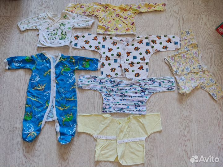 Коробка детских вещей от 0 до 2 лет (мальчик)