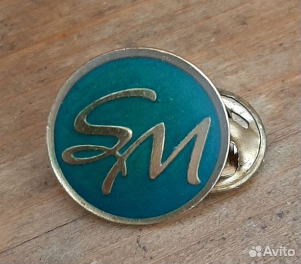 Значек на лацкан пиджака SM Италия