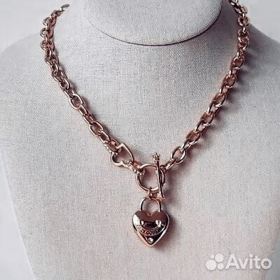 Juicy couture легендарное ожерелье с сердечком