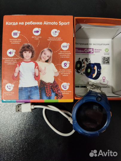 Детские часы-телефон Aimoto sport