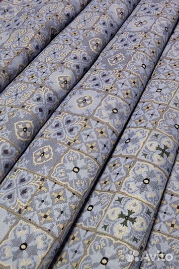 Ткань гобелен Лаванда цвет 1 Ширина 200 см, 100 пэ