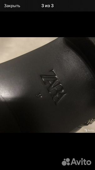 Ботиночки новые Zara