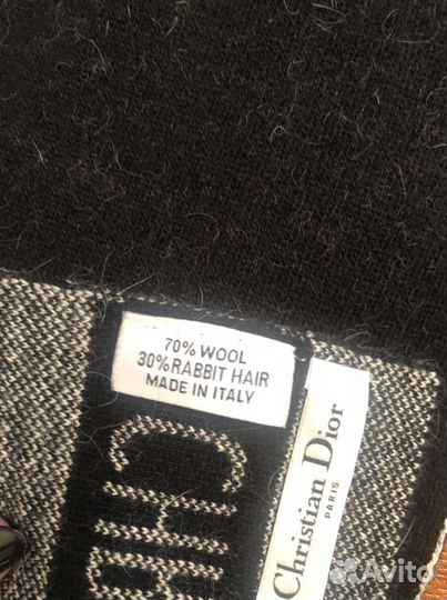 Женские шапка и шарф