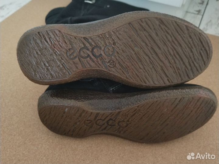 Сапоги зимние ecco 37