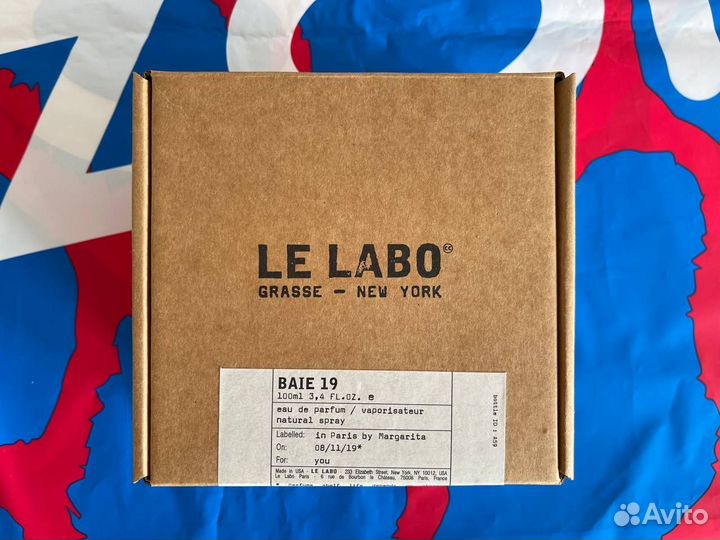 Духи унисекс Le Labo Baie 19 100мл