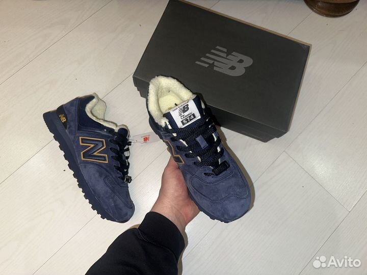 Зимние кроссовки New Balance 574