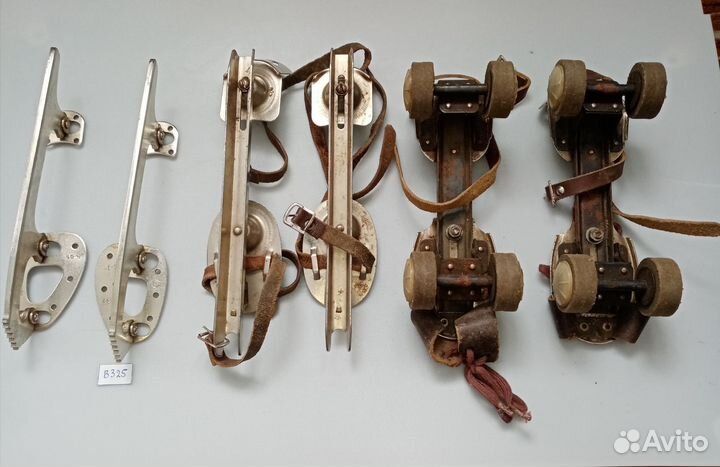 Ролики, коньки СССР. Цена за все 3 пары