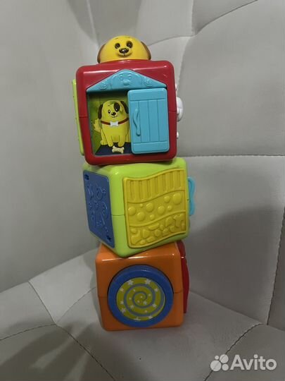 Кубики игровые развивающие baby go