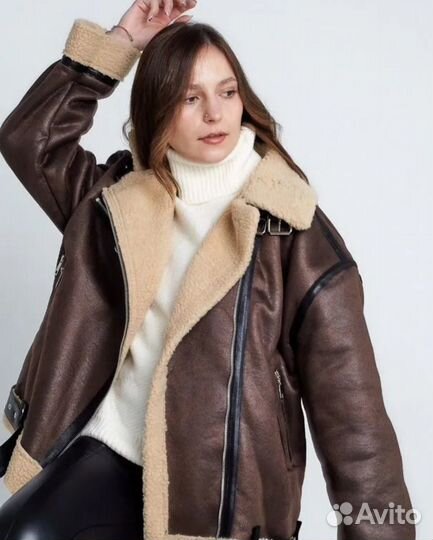 Дубленка авиатор