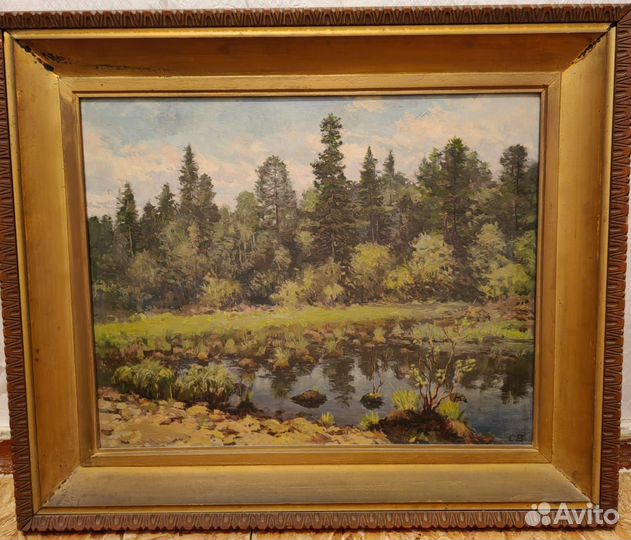 Картина В. Свалов, 40*50, масло, 1988г