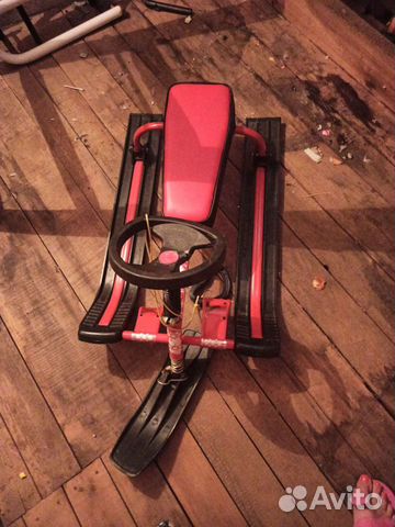 Детский снегокат бу