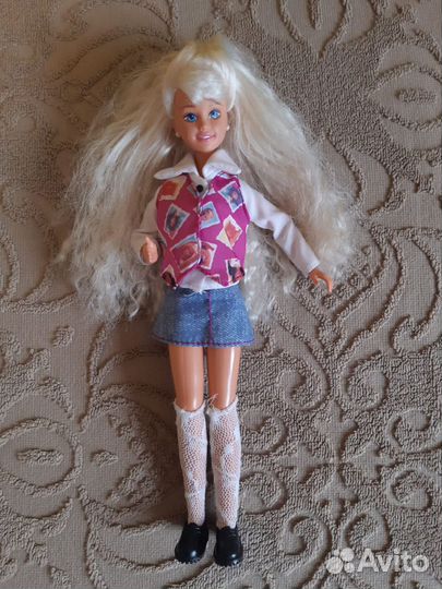 Кукла барби 90 х скиппер Skipper Phone Fun