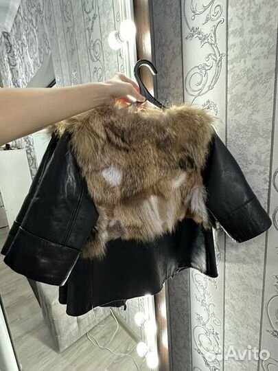 Куртка кожаная натуральная женская
