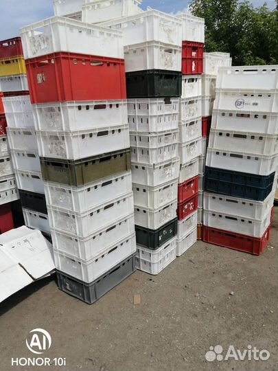 Пластиковые ящики бу