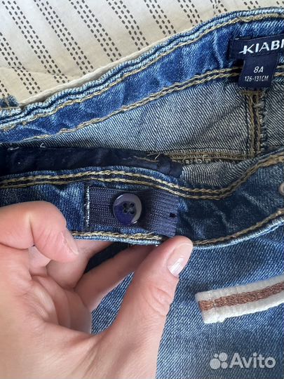 Шорты джинсовые 128