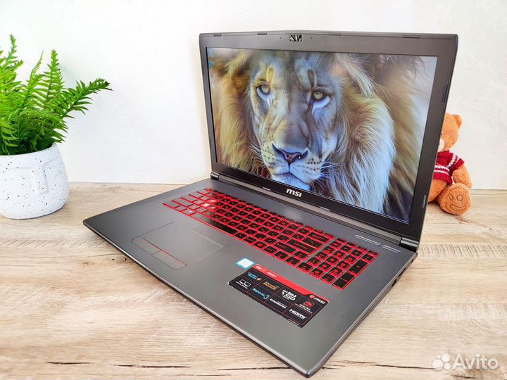 Большой Мощный MSI i7/16Gb/SSD+HDD/GTX1050ti