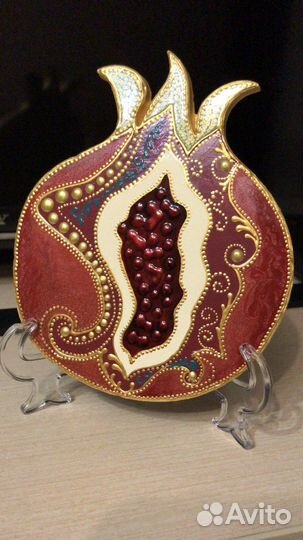 Гранат. Панно на подставке