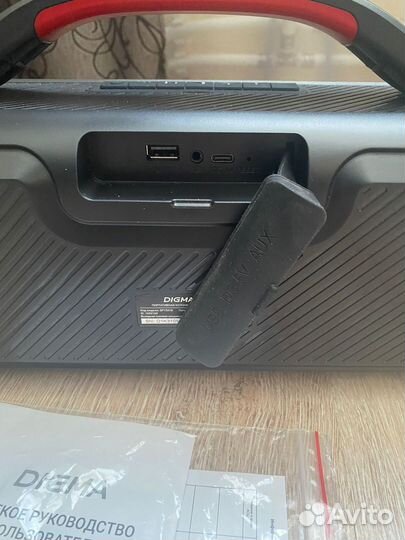 Портативная колонка digma