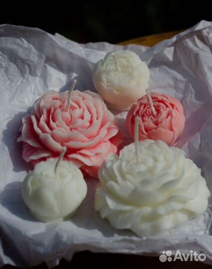 Свеча ароматическая ручной работы
