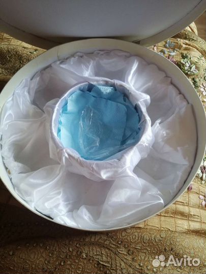 Картонная коробка круглая