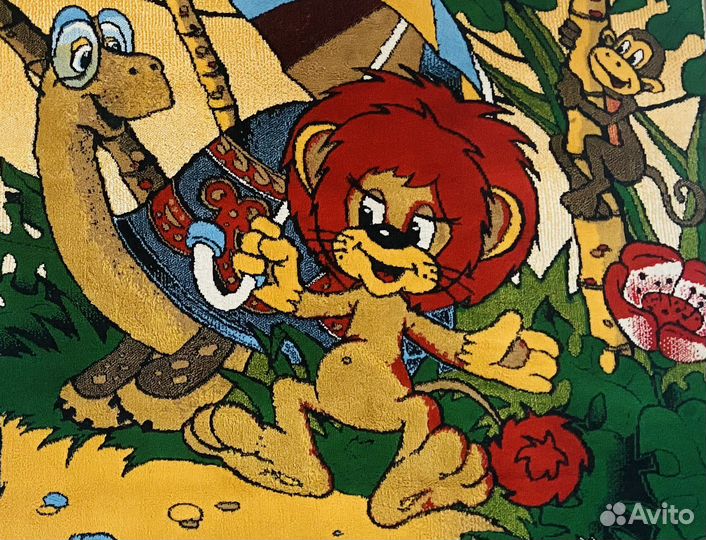 Жаккардовый двухполотный детский ковёр