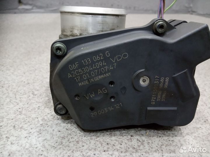 Дроссельная заслонка WV Passat B6 2.0 tfsi BPY