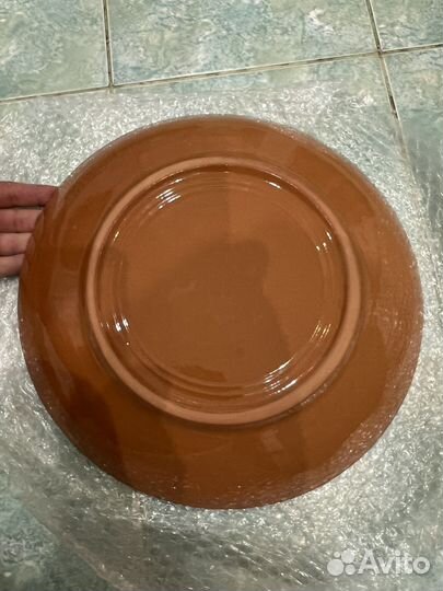 Тарелка узбекская 32 см для плова новая