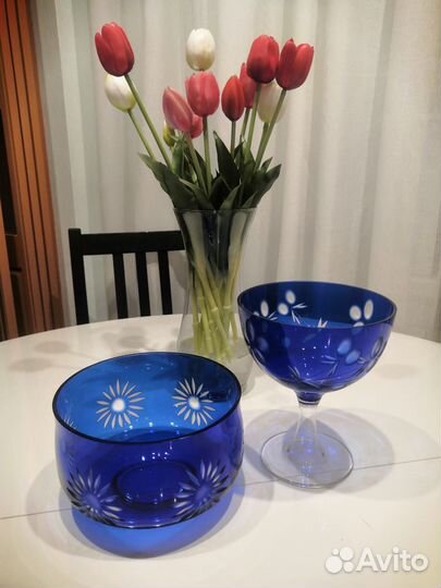 Ваза для фруктов и салатница