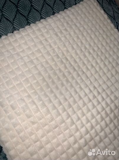 Ткань Плюш Minky квадратики