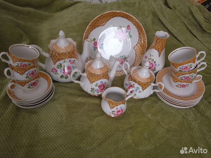 Чайно кофейный сервиз 24 предмета Россия