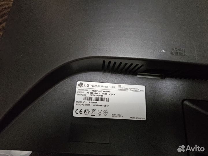 Монитор Asus vh 242 hl 24 диагональ hdmi