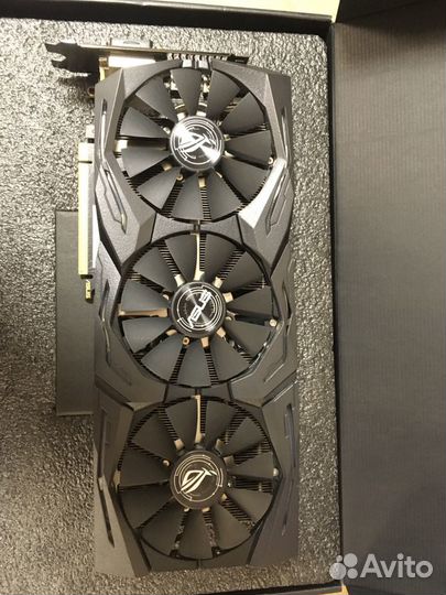 Видеокарта asus ROG-strix GTX 1080TI